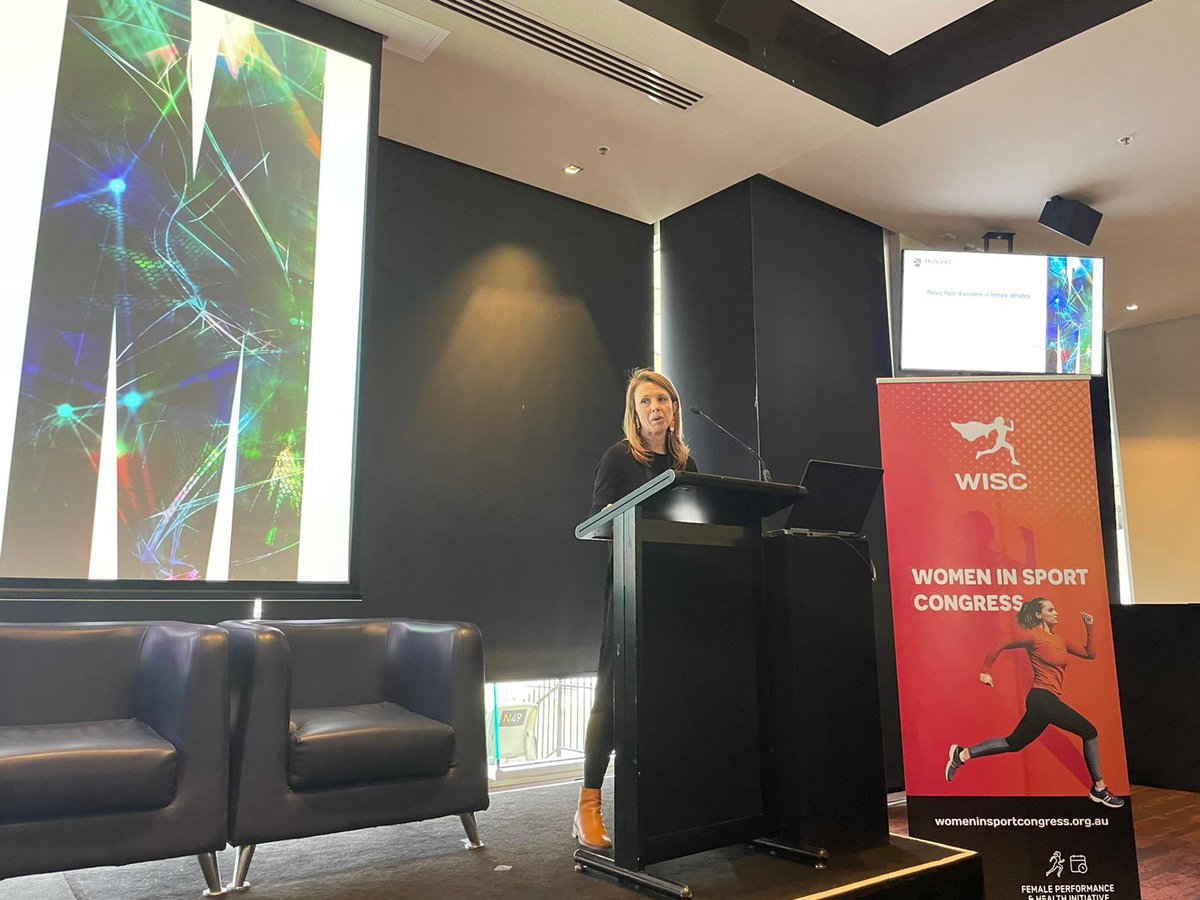 LaTrobeSEM's tweet image. Pelvic floor disorders are a substantial barrier to exercise/sport (~a third of women) @JodieDakic Most don’t seek help (approx. only 10%). It does have a huge impact for a ‘silent condition’ #WISC22 @WISCongress