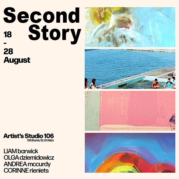 Please join us for the opening of SECOND STORY - exhibition featuring four of our resident <a href="/106Art/">106 Art - Studios and Gallery, St Kilda</a> artists - tonight 6-8pm. All welcome facebook.com/events/7242921…