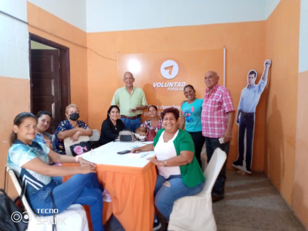 #17Ago | Desde #Cojedes se reunieron las Mujeres de Voluntad Popular para plantear ayudas y colaboraciones con nuestros hermanos afectados del Cacao, Mapuey, Camoruco, Potrero...