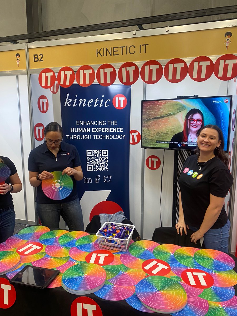 Kinetic IT (@kinetic_it_aus) on Twitter photo We're excited to be at #GoGirl22 with <a href="/VICT4W/">Vic ICT for Women</a> at Deakin University today, chatting to students about the world of possibilities in ICT! #CareerWheel #GoGirlForIT #GirlsInSTEM #scienceweek #KITcrew #ITcareers We're excited to be at #GoGirl22 with <a href="/VICT4W/">Vic ICT for Women</a> at Deakin University today, chatting to students about the world of possibilities in ICT! #CareerWheel #GoGirlForIT #GirlsInSTEM #scienceweek #KITcrew #ITcareers
