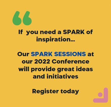 Need a SPARK of inspiration? Our Spark Sessions at the #PESA2022 conference will be rapid-fire 5-minute presentations - focusing on great ideas and initiatives, they  might be just what you need! Go to buff.ly/3K4BMjD