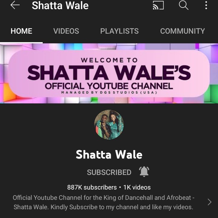 DonKarlonLIB's tweet photo. Keep #Subscribing To Worldwide King π @shattawalegh π Official @YouTube Channel β€΅οΈ Kindly Click On The LINK BELOW to subscribe now. @ #887k SUBSCRIBERS Now .
https://t.co/PLnPqTsPeD
#SmLiberia #SmRecords #ShattaMusic #GOGALBUM #Sm2DaWorld #Lib2DaWorld https://t.co/fM8ppFgoul