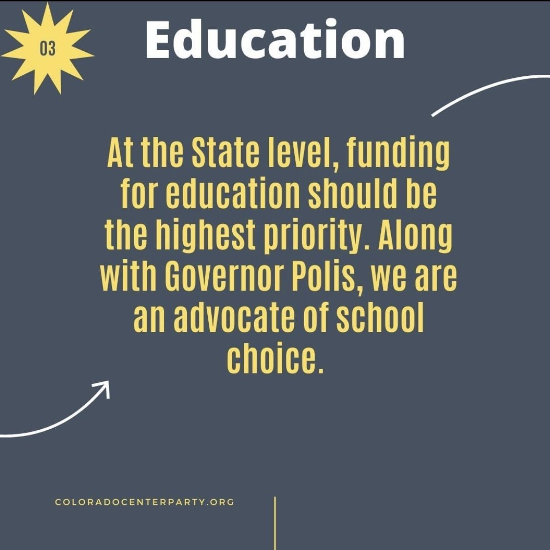 COCenterParty's tweet photo. Learn our party platform 1/2 https://t.co/7fOrKP5UOv