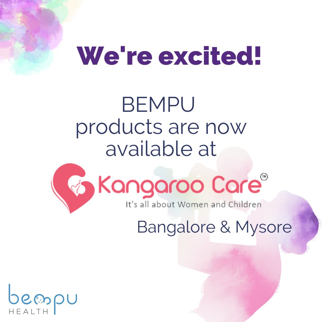 BempuHealth's tweet photo. Woohoo!! BEMPU Products are available at Kangaroo Care Hospital....We love working with doctors from @KangarooCare3
.
.
#newborn #lowweightbirth #nicu #unicefindia #neonatal #tempwatch #kangaroocare #doctor #nicubaby #preggo https://t.co/g9UDv2W1Aj