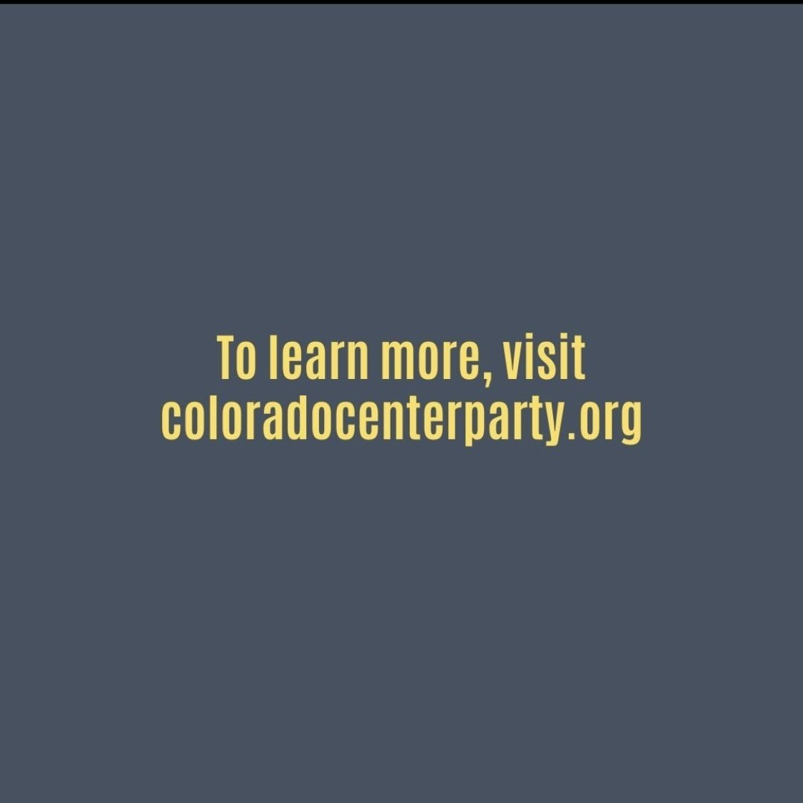COCenterParty's tweet photo. Party Platform 2/2 https://t.co/eFfCQLi4Z4