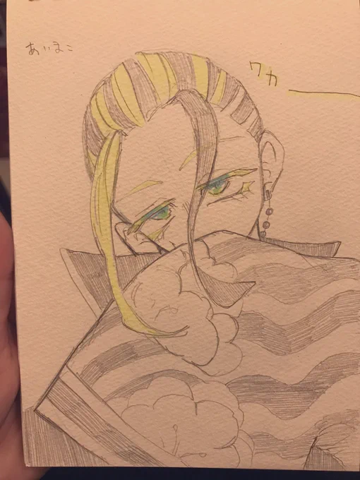 あいまこちゃん( )に描いてもらった〜1枚目は完全にサプライズすぎて愛した…ぬぴもわかも即席でこんなにちゃんと描けるの目の前の女まじで天才でしかねぇな…そして3枚目のマシュマロちゃんはお互い示し合わせずに意図せず構図丸かぶりして笑った笑好きwwwwww 