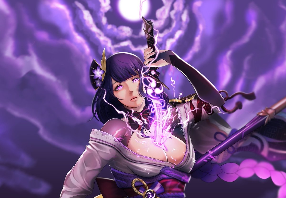 leesoldit's tweet photo. #원신 #genshinimpact #art #라이덴 #쇼군 #RaidenShogun https://t.co/OdR57O7lg0