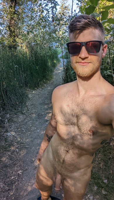 Visited a friend in Portland and she took us to a nude beach! #gays #gaycock #gayotter #gayexhib #teamexhib