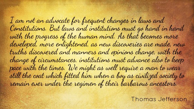 ManySoulsWithin's tweet photo. Great piece on the separation of church &amp; state &amp; originalism on #alexwagnertonight. Originalism is such bullshit bc the framers of the #Constitution included how to change it. Moreover, Jefferson wrote about it being a living document.
@TatianaAhlbum 
@alexwagner https://t.co/c5Y1zZU7iW