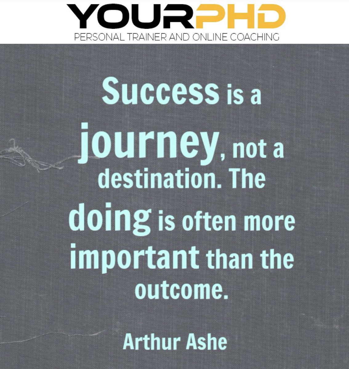 yourphdPT's tweet photo. What did you learn when you reached your goal! Nothing, you learn everything on the journey to success, more problems, more knowledge you’re gaining. Overcoming obstacles, striving to be better every step of the journey is the success you are looking for, never give in. #fatloss https://t.co/kDhArQhCXl