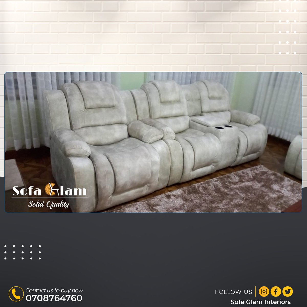 SofaGlam's tweet photo. When it's delivered. The client is happy...
#SofaGlamInteriors Joho | Ramaphosa | Chebukati | Nyanza | Aoko | Stealing | Kivuitu | Malema | Mombasa https://t.co/XGnIh8r4kx