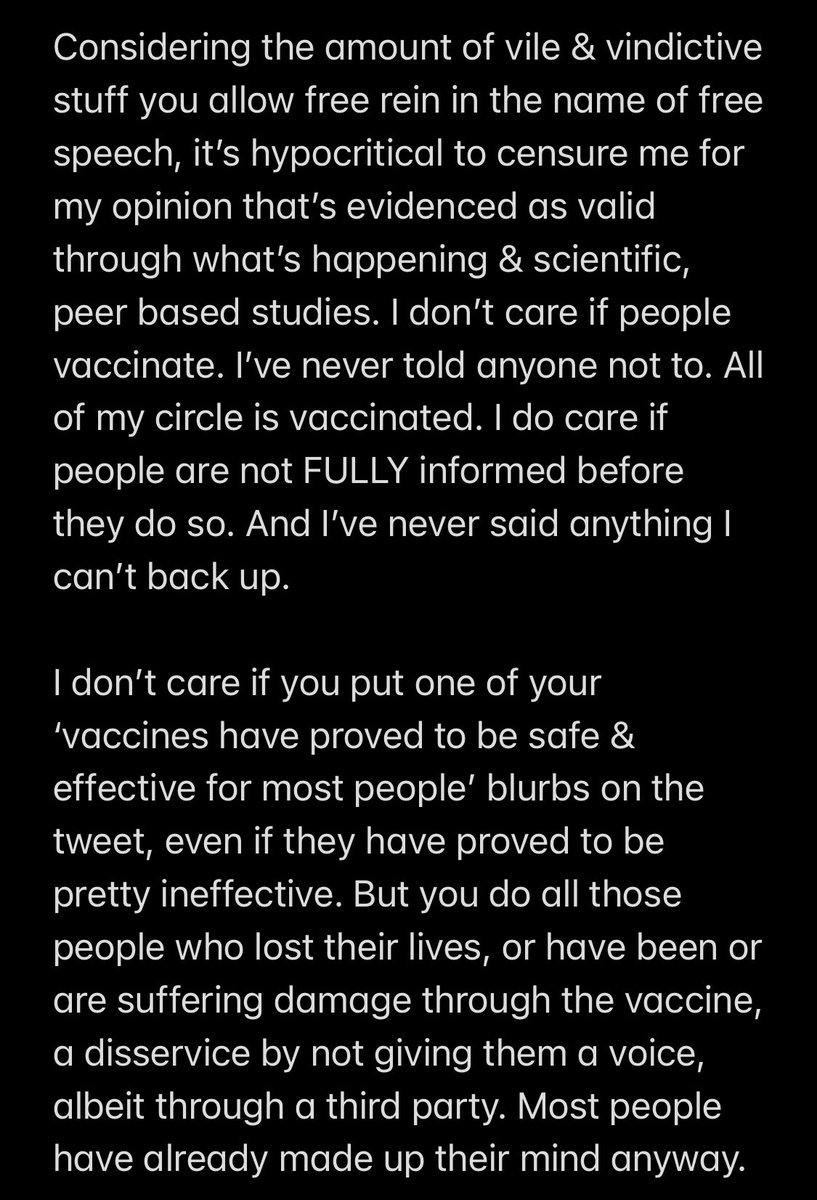 SaeWott's tweet photo. Got a 7 day lockout at 11:15 pm last night for the tweet below.😂 This was my response. Back in as of ~1:30 pm today. 🤷🏼 https://t.co/zFaF7u5qs7