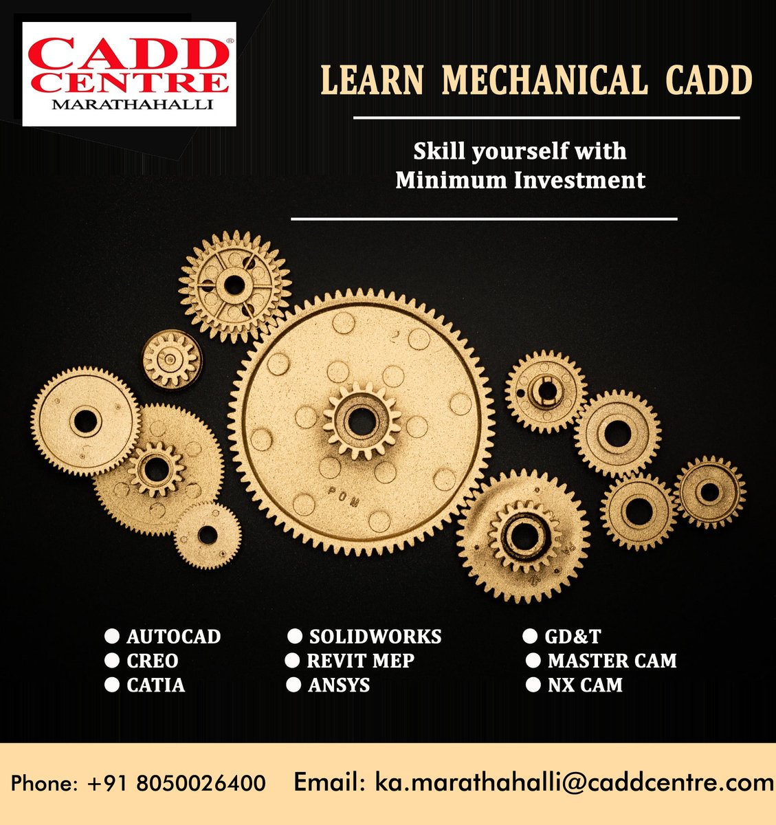 CMarathahalli's tweet photo. Join Professional diploma on mechanical CAD
To know more connect with us - +91 8050026400
#mechanicalengineering #caddcentre #Marathahalli #caddesign #3ddesign #solidworks #solidworksdesign #solidworkstutorial #Catia #3dmodeling #CATIAV5 #caddesign #3ddesign #solidworks https://t.co/GHf935zkrJ