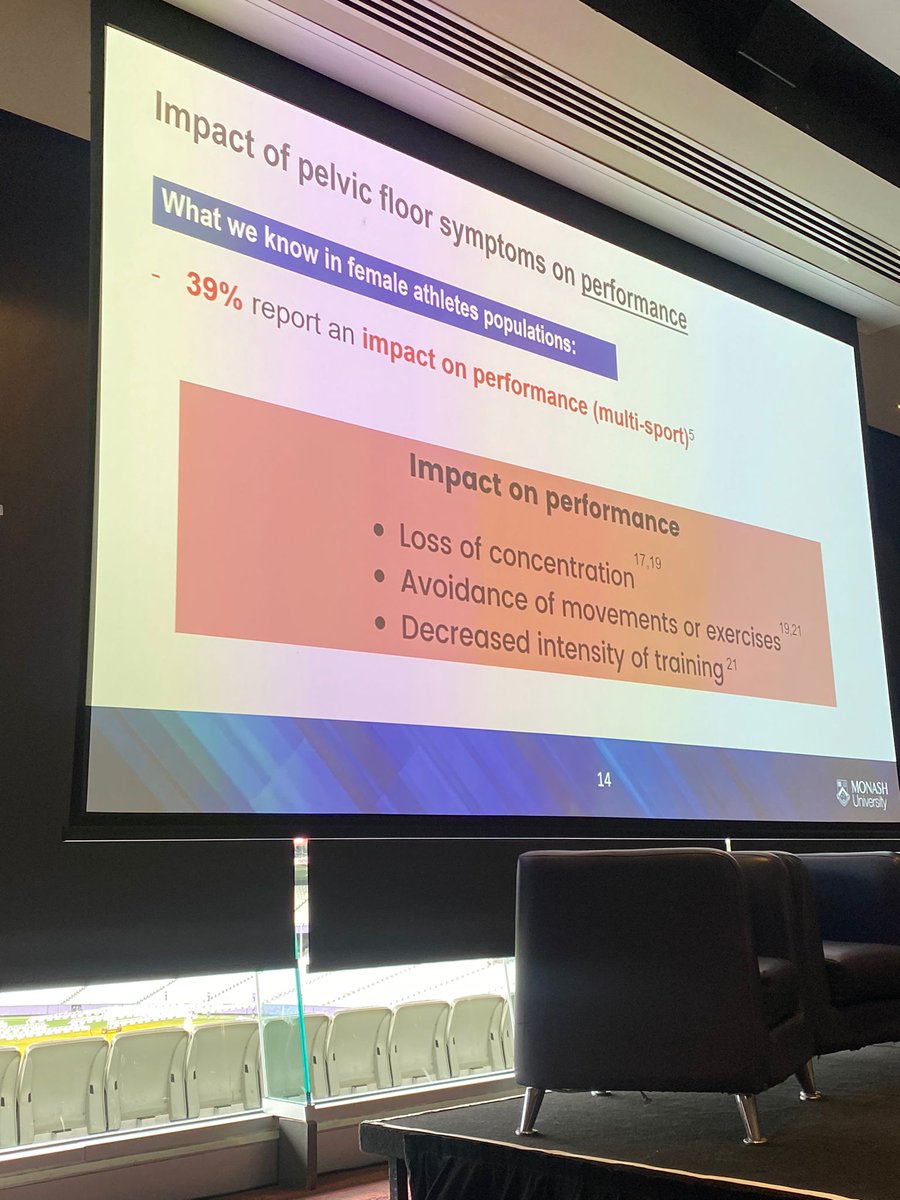 BJSM_BMJ's tweet image. Pelvic floor disorders in female athletes - what we know and where we are heading @JodieDakic  

@MonashUni  #WISC22