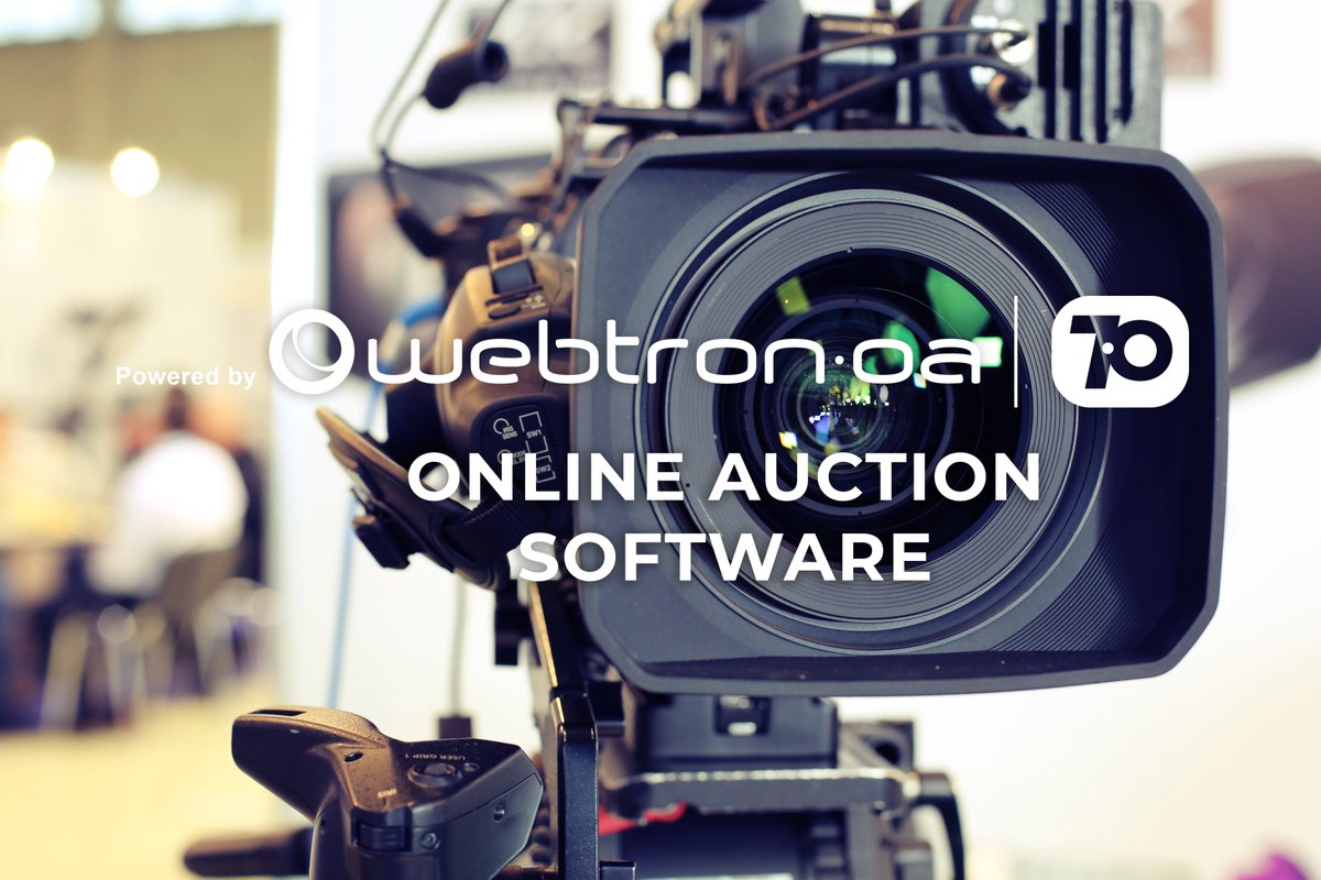 WebtronOA's tweet photo. 📸 Webcast Auction Software, visit ➡️ https://t.co/C5HDiFomN6 to stream your auctions today
#webcastauctionsoftware #auctionsoftware #auctioneers #webcastonlineauctions #webcast #streaming #auctioneer #auction #onlineauction #sales #webtron #auctionsonline #onlinestreaming https://t.co/4hJWORKM4X