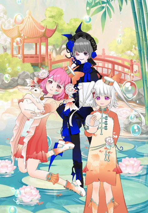 ららち、背景当ててくれてありがとう〜みんなもギフトありがとうございますだよランク上がってワロタ 