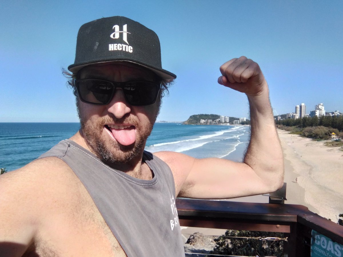 itsmarcusryan's tweet photo. When I work out it's hectic because I'm not used to it and my muscles and brain get confused! @HecticAustralia 😂💪🏃
#Goldcoast #Queensland #Gethectic https://t.co/KUHvXG7yGo