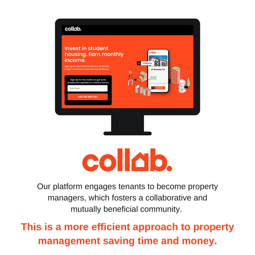 🎖 Collab’s approach to long term real estate investment success is to share our way of saving time and money while  fostering a collaborative and mutually beneficial community.

#Collab #CollabHome #PropTech
#Startup #Investwithcollab #investmentproperty
#investyourfuture