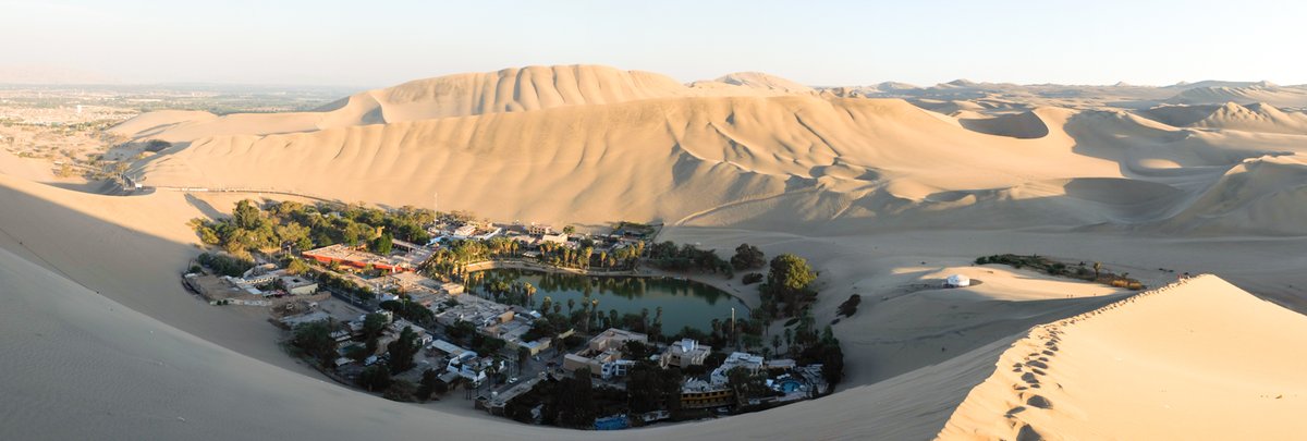 Huacachina is a village built around a small oasis and surrounded by sand dunes in southwestern Peru...
https://t.co/o2D9xe40wP

 #travel #Huacachina https://t.co/hgKc0yzWKI