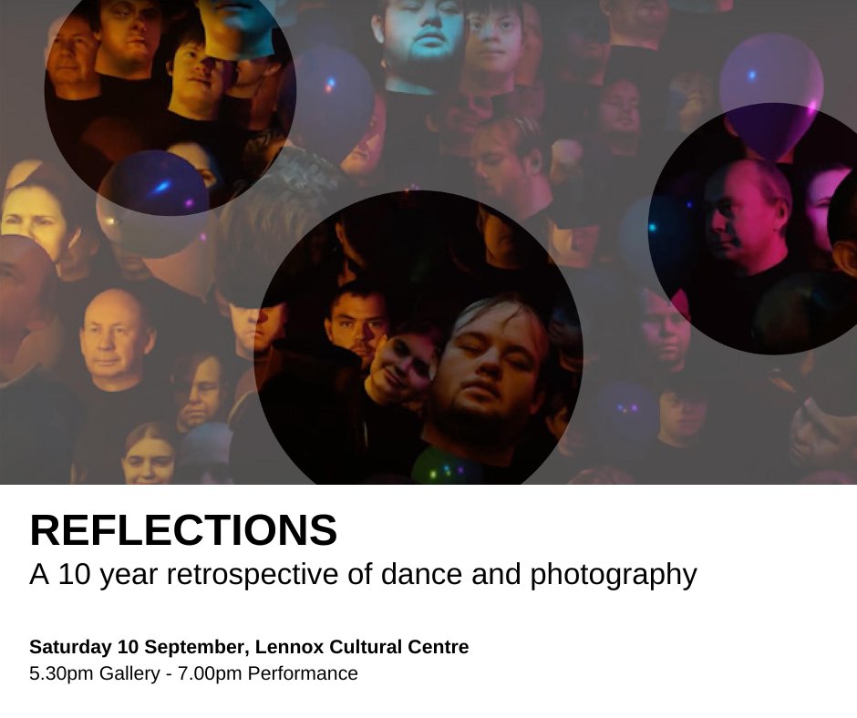 Reflections - A 10 year retrospective of dance and photography.
One night only!

Saturday 10th September
Lennox Head Cultural Centre
5:30pm Gallery - 7pm Performance

Tickets available via our website sprung.org.au