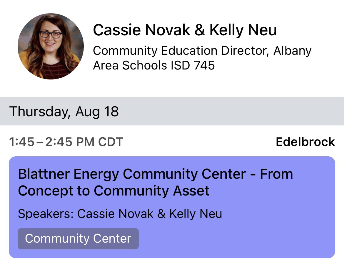 Excited to share more about the BECC at tomorrow’s MnRACC Conference. <a href="/MNCEA/">MCEA</a> #ThatsCommunityEd #CE745