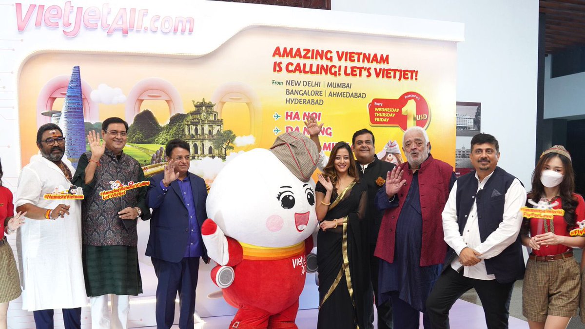 Had an awesome time in HCMC at the Namaste Vietnam Festival curated by my brother Captain Rahul Bali. Thank You @VietjetIndia @VietJetAirlines for your fantastic hospitality @cghcm @md_innovations #namastevietnamfestival