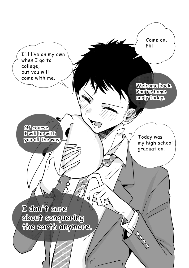 "The Creature I Picked up and Raised Wasn't Quite What I Thought It Was. Another Story"Part 7.
I translated it myself... Please take a look, retweet and good if you like it!
The next episode will be the final one.