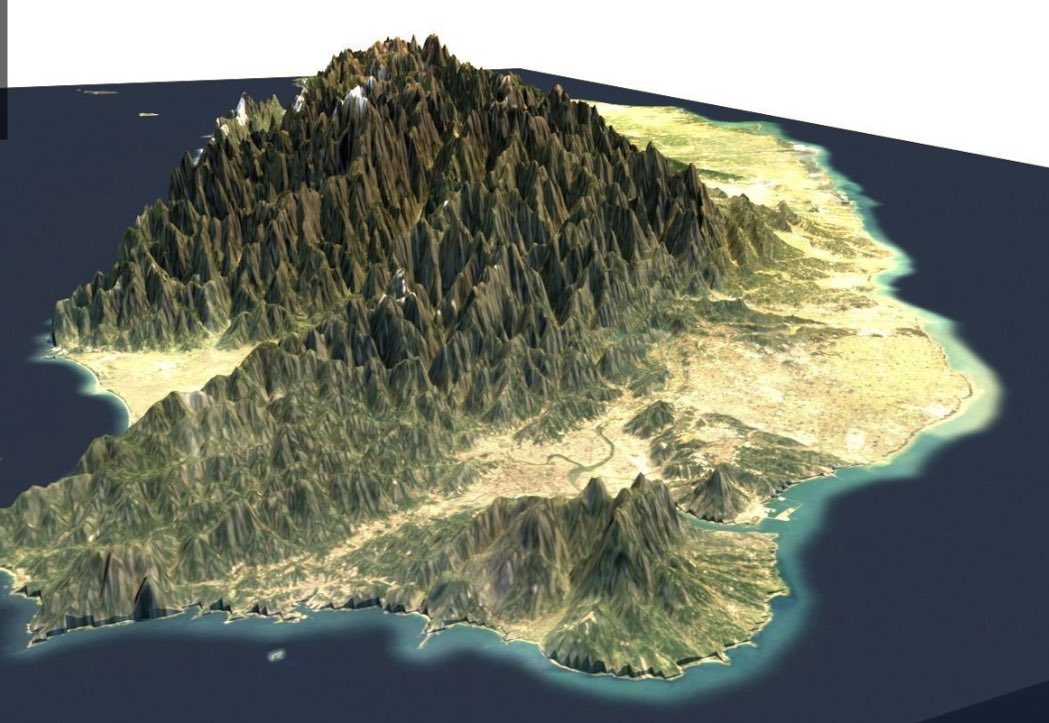 JohnF_Sullivan's tweet photo. Many people who only know Taiwan from political maps are often surprised to learn how mountainous it is. The central mountain range covers over half the island and has more than 200 peaks reaching 9,800-13,000 feet elevation. Taiwan’s eastern half is as formidable as the Rockies https://t.co/OUKHGHvCjN