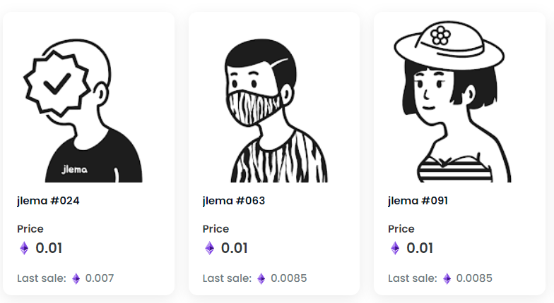 Wowwww 3 more left☀️☀️
Hot sale on secondary🖤🖤
Grab them fast, join jlema family and get Jcoins 😍😍

Price 0.01 ETH

Link: opensea.io/collection/jle…

#NFTcommunity #ALPHAs #NFTJapan #Deltaxnft