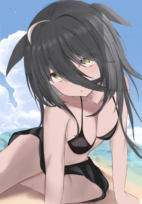 直近2枚です〜白と黒〜 #夏休みはフォロワーさんが増える#ウマ娘 