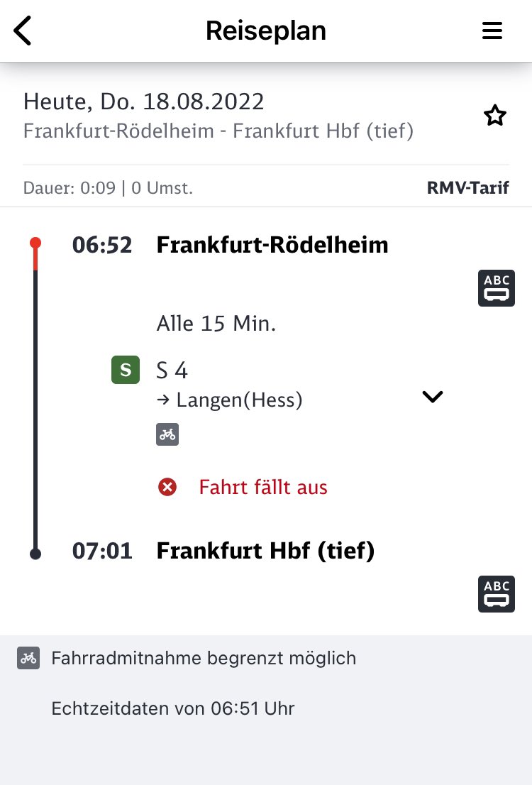 Buffynator's tweet image. Das ist die #DeutscheBahn. Zug fällt aus. Ohne jegliche Informationen. Nichts. Mit großer Wahrscheinlichkeit wegen  Verspätungen, wenn ein Zug „ausfällt“, dann taucht er auch nicht in der Statistik bei den Verspätungen auf. So werden Zahlen beschönigt.