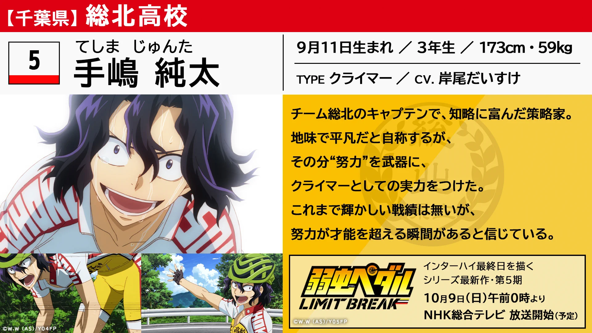 弱虫ペダル LIMIT BREAK on X: 