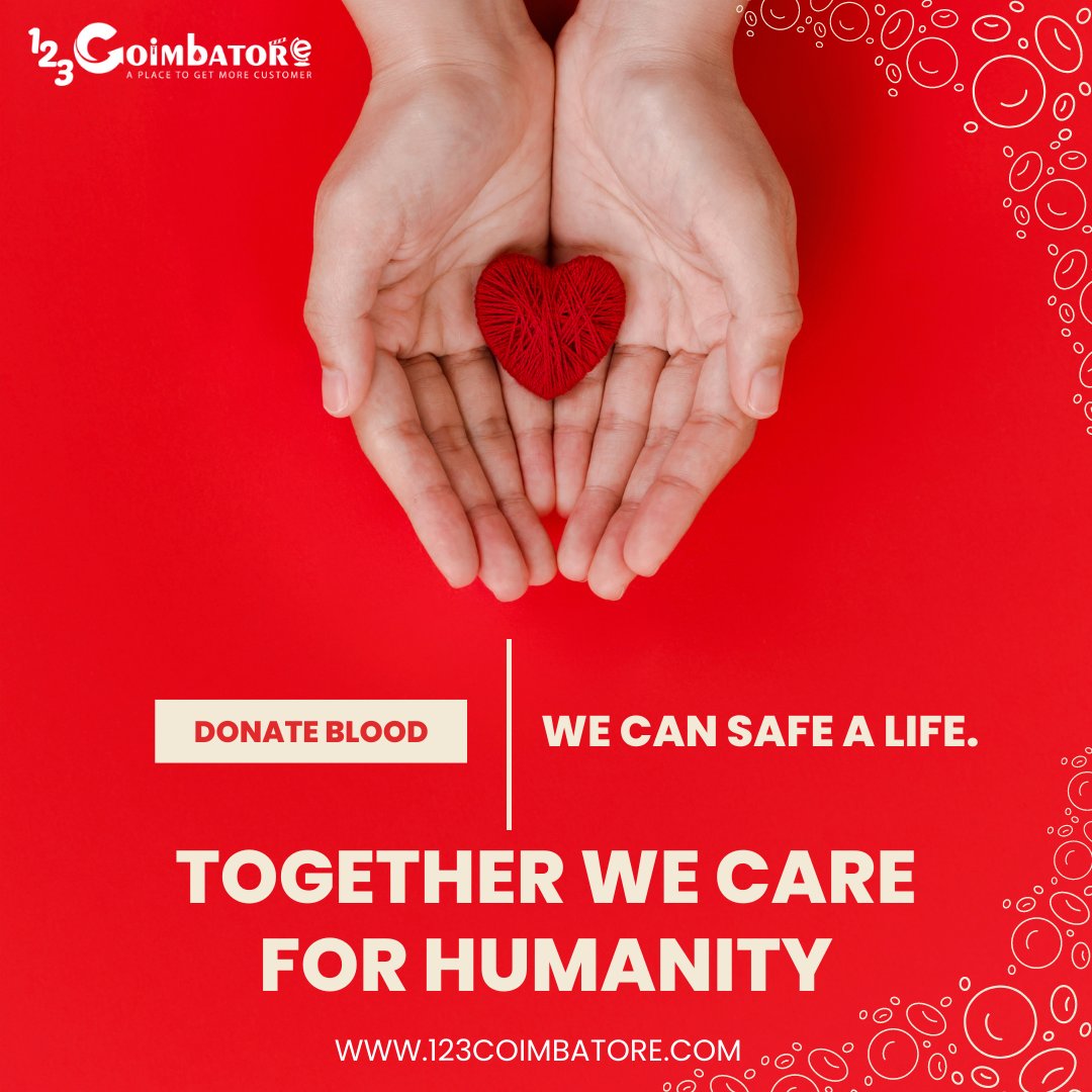 123coimbatore's tweet photo. Blood donation doesn’t cost you but can be so precious to someone❤️......

#Blood  |#BloodDonation | #saveblood |#savebloodsavelife| #safety  |#safelife |#humanity | #donate | #donateblood  |#donatebloodsavelife |#123coimbatore |#donatebloodsavelives |#123coimbatoreblooddonors https://t.co/pBGVF3cdD3