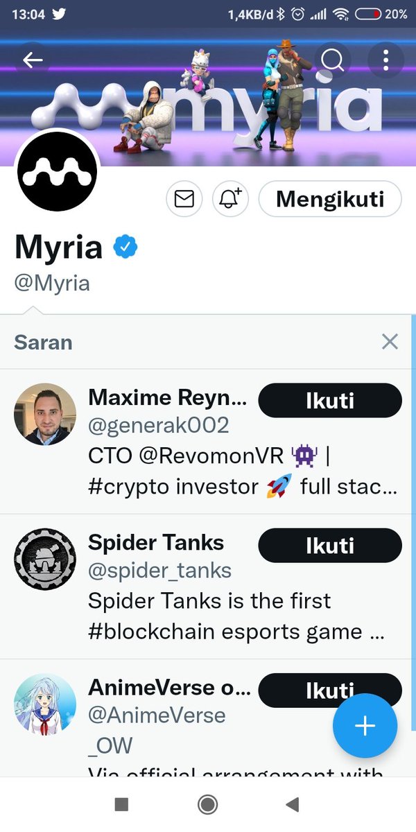riegomissufe's tweet photo. @MrThunderCrypto @Myria Done https://t.co/4Xu5mywKlr