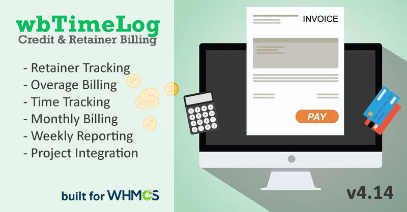 WebuddhaInc's tweet photo. #wbTimeLog for #WHMCS just got a major upgrade!  Automatic balance overage invoices can now include detailed time log history, allowing customers to quickly see where time has been spent along with the monthly invoice cycle.

Download @ https://t.co/aLLGKQ9muA

#timemanagement https://t.co/6FiLlon6mb