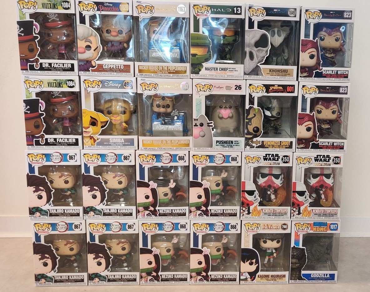 Découvrez notre arrivage 100% Funko Pop ! 💥
𝗦𝘁𝗮𝗿 𝗪𝗮𝗿𝘀, 𝗗𝗲𝗺𝗼𝗻 𝗦𝗹𝗮𝘆𝗲𝗿, 𝗗𝗶𝘀𝗻𝗲𝘆, 𝗠𝗮𝗿𝘃𝗲𝗹 : vous avez le choix. 😻
A shopper en ligne ou dans notre magasin 📍
▶ derivstore.com

#starwars #themandalorian #demonslayer  #GodzillaVsKong #derivstore
