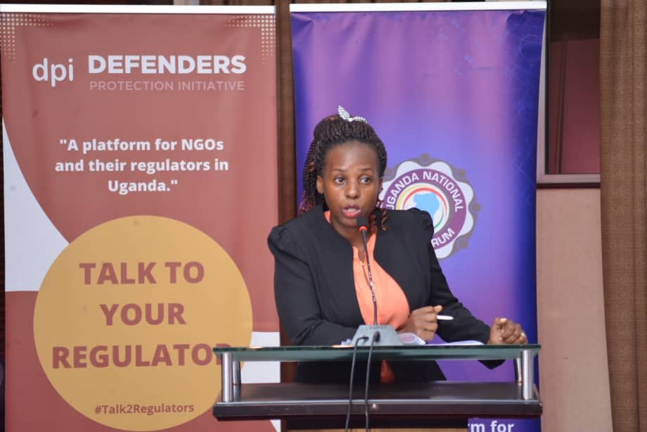defprotection's tweet photo. .@URSBHQ is a partner in ensuring that NGOs are compliant and every government organ is eyeing us because we are the ones that register you- Kamusiime Racheal
#Talk2Regulators
@MottFoundation @ajws @EUinUG @giz_gmbh @HRCUG @DGFUganda17 @theGCTF @USAmbUganda @ngoforum @ngobureau https://t.co/3axHQeUzIT