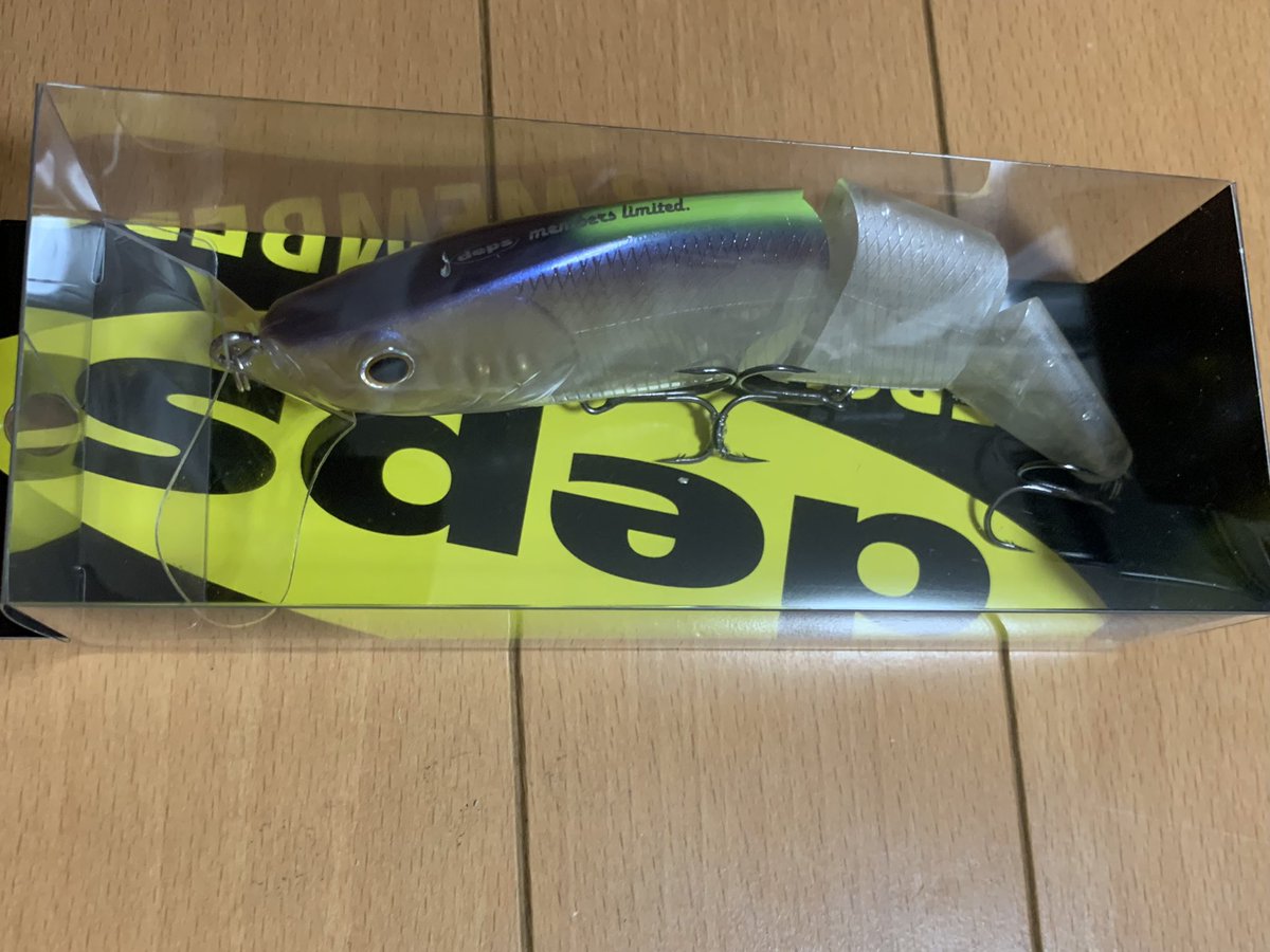 メンバーズリミテッドモデルコンプリート 04 22 最新エアロツイスター 即決あり デプス Deps Shoelab Jp