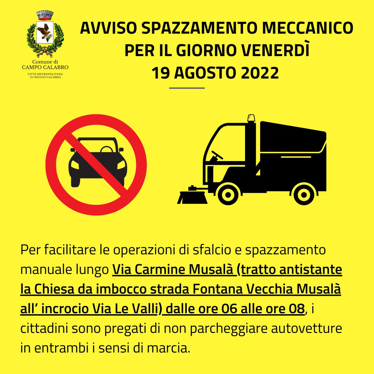 Comune di Campo Calabro (@comcampocalabro) on Twitter photo 