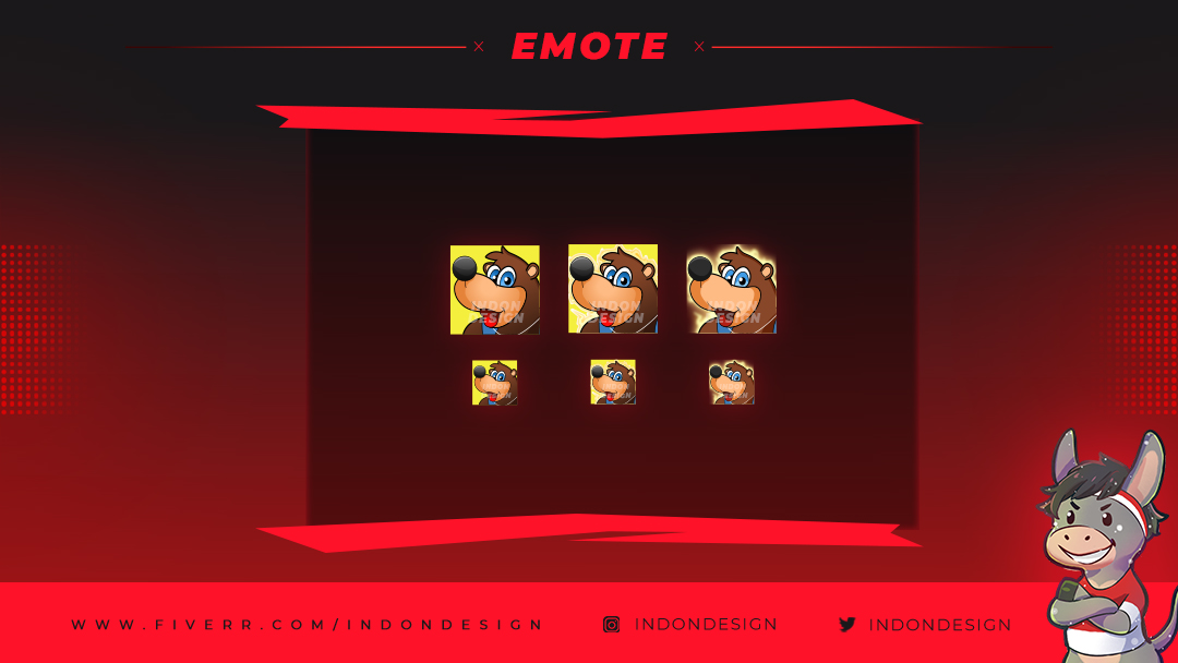 IndonDesign's tweet photo. One of favorite emote we create it for client jaydenmjj
We will always design emote exclusive for you.
Contact us for your ideas :D
#emote #twitch #twitchemote #emotecutes #twitchtutorial #twitchstreaming #cartoonemotes #chibiemotes #textemote #characteremote #discord https://t.co/ZflU6r3Ica