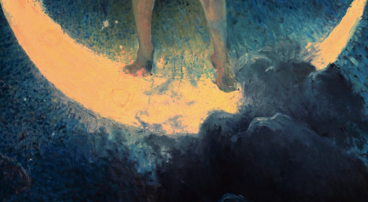 AcademiaAesthe1's tweet photo. Detail : Spring Scattering Stars, 1927, by Edwin Blashfield. https://t.co/TWhh1aQQ3n