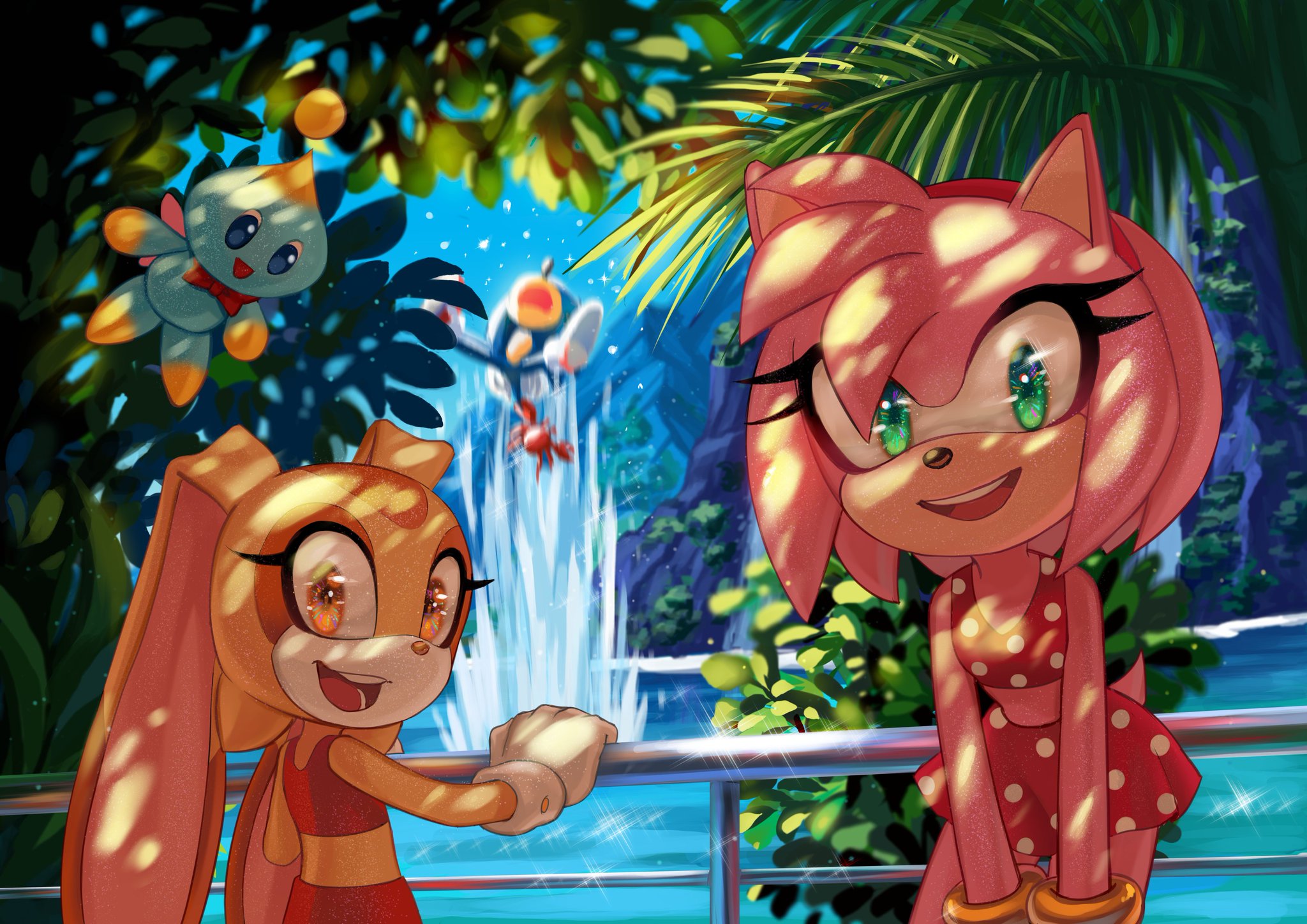 Di-Dash on Instagram: Sonamy 0_0 #sonic #sonicthehedgehog #amyrose #sonamy  #fanart #art #digital #drawing