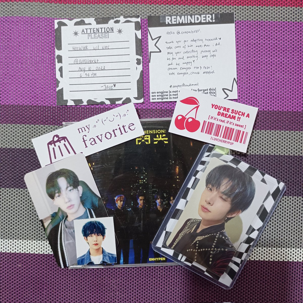 Sunsunbskt's tweet photo. I HAVE HAPPY MAIL! #SunSunMails
Thank you for bringing heewink home to me. Sumigaw talaga ako pagkakita ko kay hee. Also! Super cute ng stickers on the packaging and the freebies🤭 Thank you ng marami!
#acefeedbackmail https://t.co/HEHdM8vNfO