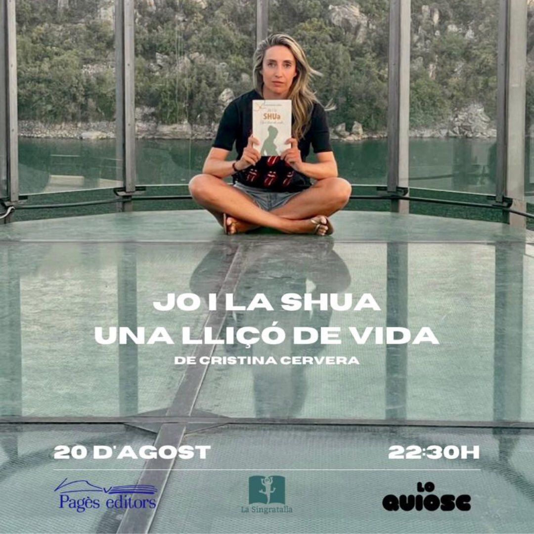 lasingratalla's tweet photo. Estem molt emocionades per l’acte que s’esdevindrà el proper dissabte dia 20 a @LoQuiosc, en el que es presentarà el llibre “Jo i la Shua. Una lliçó de vida”, de la mà de la seva autora Crisitna Cervera @CerveraCarras i de Ramon Mitjana. https://t.co/8zkXXzKBQx