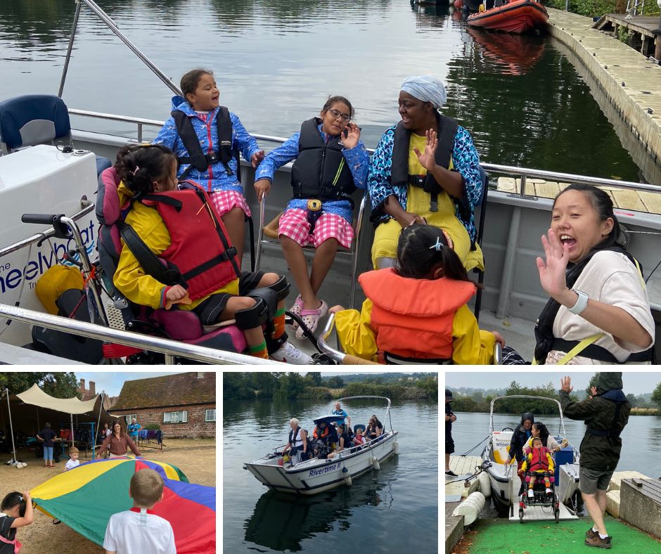 berkshirevision's tweet photo. On Tuesday our children &amp; families had a day of boating with @RAB_Thames. A specially adapted boat allowed those with a #VisualImpairment to easily walk onto the boat, and those who also use a wheelchair to be wheeled straight on. We had a fantastic time! 
#AccessibleBoating https://t.co/J2PT6ZPj6c