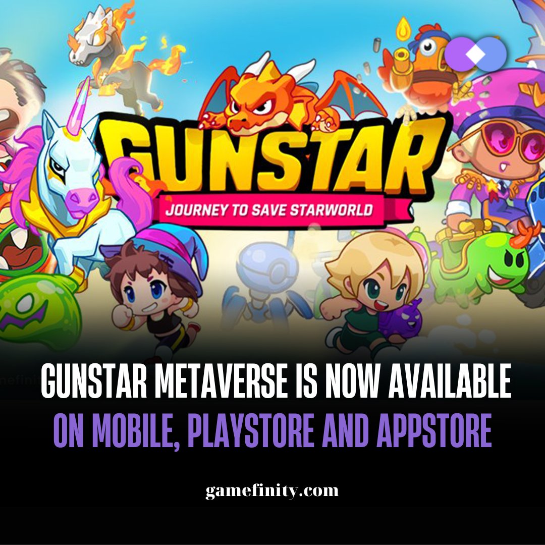 Gamefinity_CM's tweet photo. 🎮@GunStar_io has officially launched a mobile version, which is now available on Android and iOS devices.
💪More details: https://t.co/ddou0qxr3D
#gamefinity #NFTGame #Metaverses #FreeToPlay #PlayToEarn #NFTs https://t.co/CrLJxQG2BD