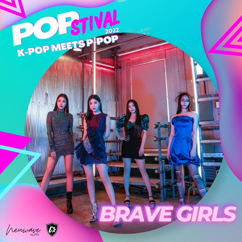 philconcerts's tweet photo. BRAVE GIRLS IS COMING TO MANILA 🔥 Ready to go rollin’ rollin’ at the #POPSTIVAL2022 on October 21, 2022 at the CCP Open Grounds in Pasay City!

More artists to be announced. 
Full details will be released soon.

@neuwave_events https://t.co/mDgf8zjv6u