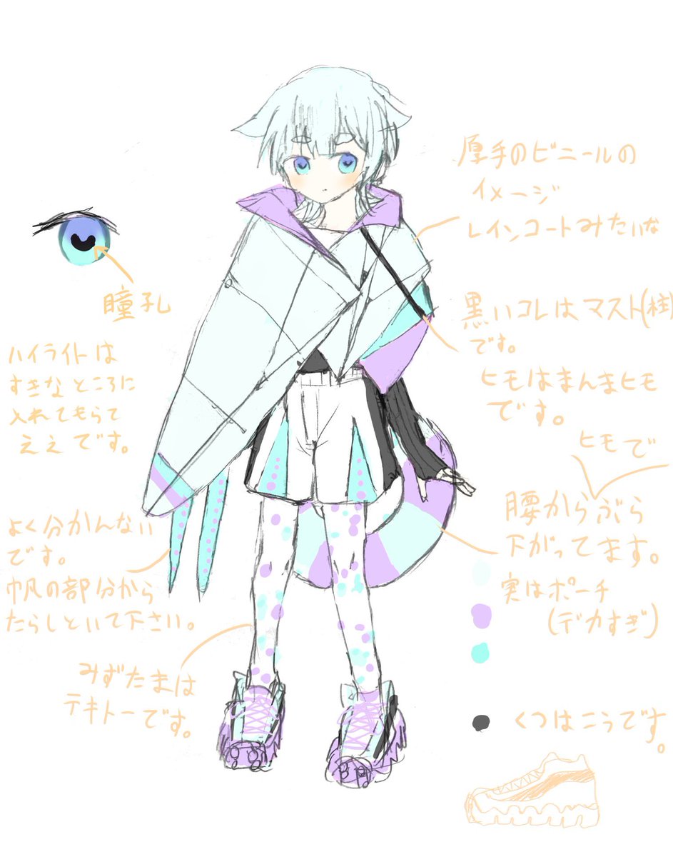 KANI__DEMO__ARU's tweet photo. 【誰デザ】
答え合わせでーーーす！！！
正解は1番の「アオリイカ×ヨット」でしたーーー！！！！🦑⛵️
たまさん、クソかわいく描いて頂いてありがとうごさいます😭😭😭 https://t.co/aSM29ob9K2