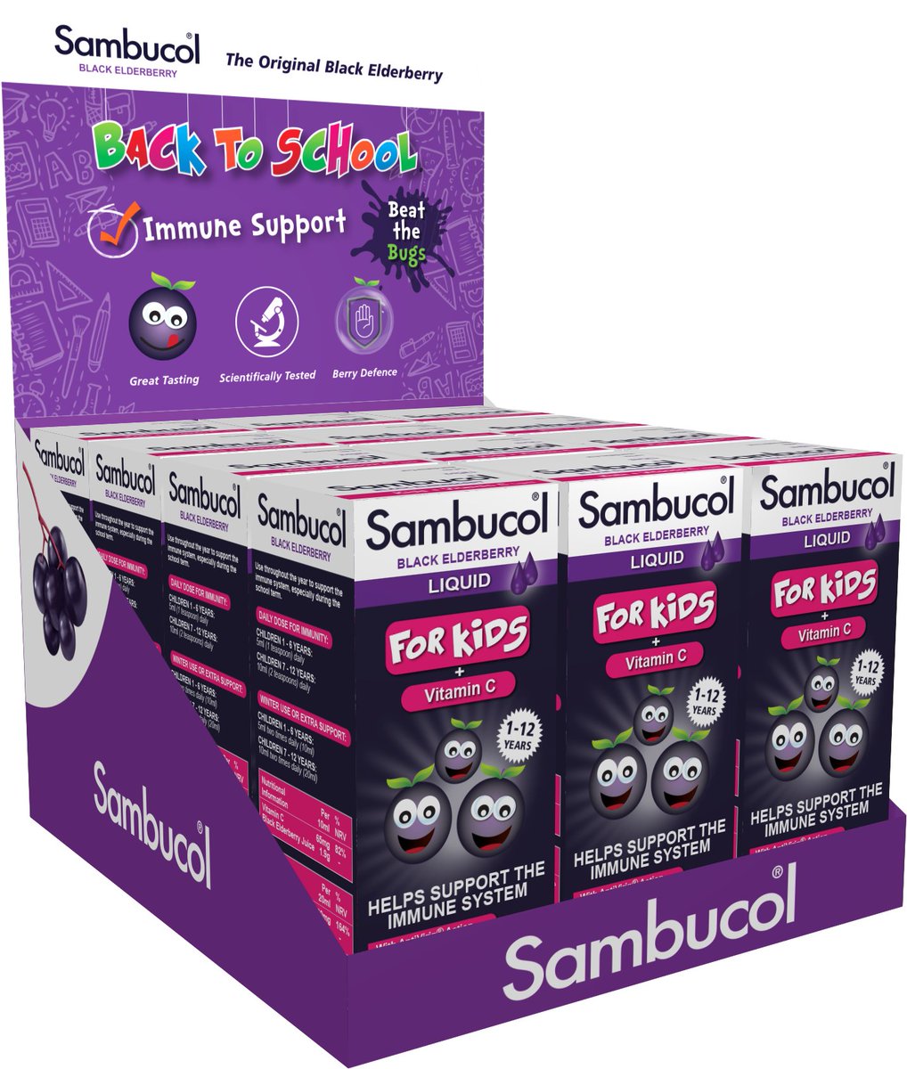EvergreenHealthStore (@evergreenhealth) on Twitter photo ✏️📒Beat the #BackToSchool bugs with Sambucol Immune Support. 💪
Sambucol For Children Black Elderberry Extract is 30% off for a limited time only in your local Evergreen #Galway store and online --> evergreen.ie/products/sambu… ✏️📒Beat the #BackToSchool bugs with Sambucol Immune Support. 💪
Sambucol For Children Black Elderberry Extract is 30% off for a limited time only in your local Evergreen #Galway store and online --> evergreen.ie/products/sambu…