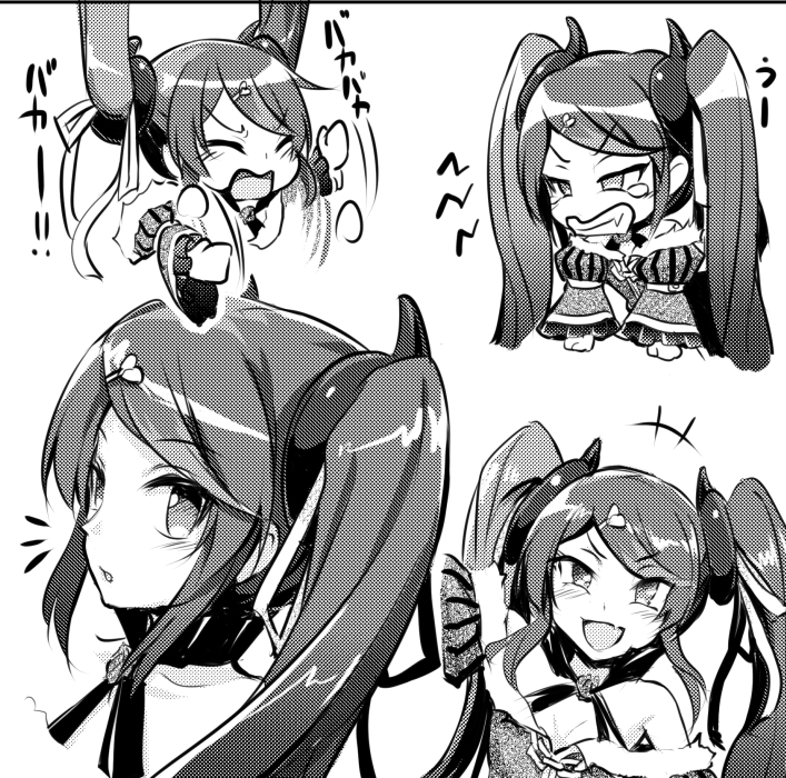 トーン機能お試しミサキ
#プリコネR  #プリコネ #ミサキ 